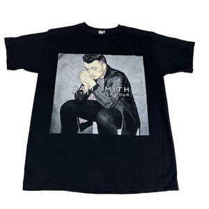 Sam Smith In the Lonely Hour Concert 2015 T-Shirt Size M